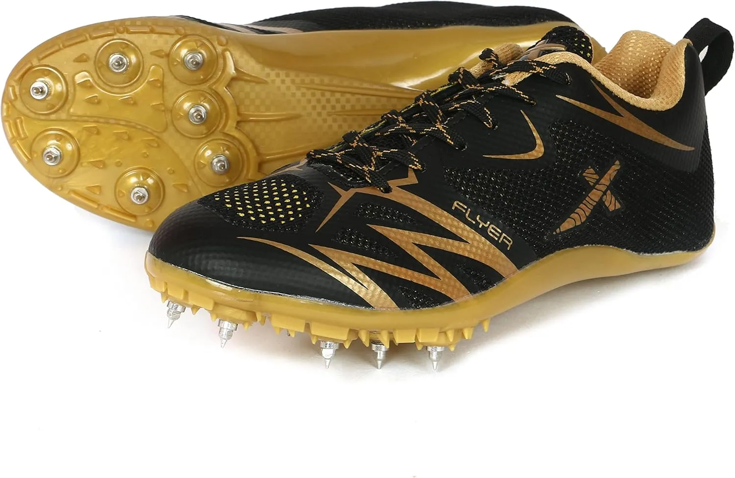 KD Vector Track Shoe Sprint Athletic Spike Long Jump Relay Running Shoe Hurdling (Size UK 2 - UK 10)