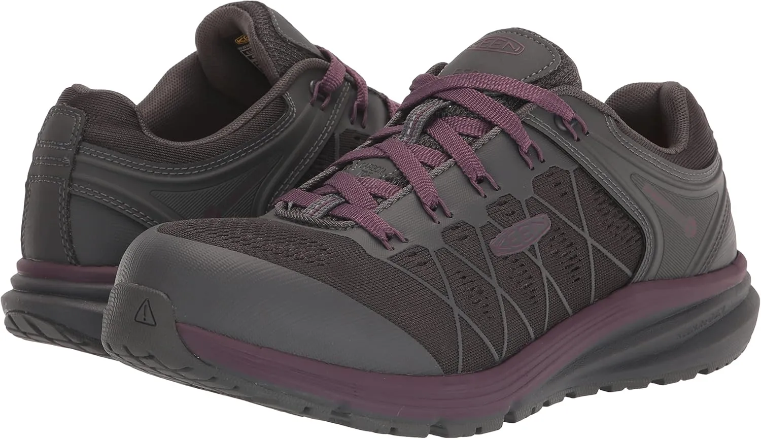 KEEN Utility Women's Vista Energy Low HeightSneakerComposite ToeESD Work Shoe
