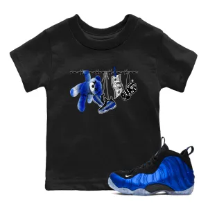 Kids Fully automated Clothesline Tees One Royal - Foamposite Running out fast Air Sneaker SNRT