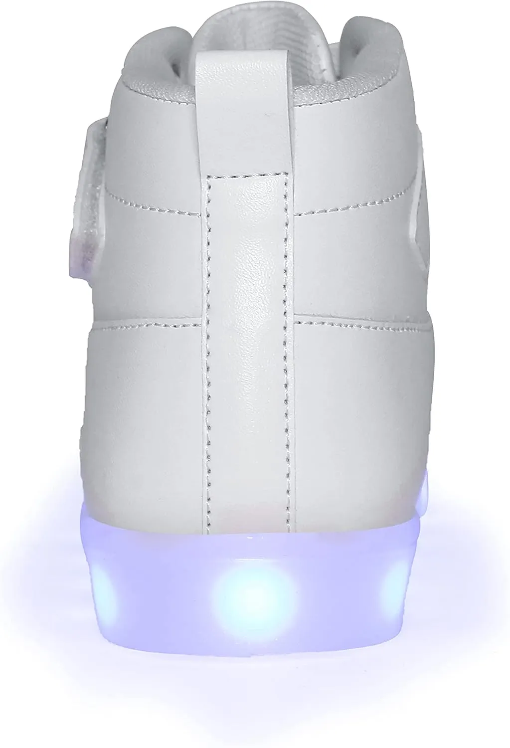 Kids LED Light up Shoes USB Charging Flashing High-top Sneakers for Boys and Girls Child Unisex