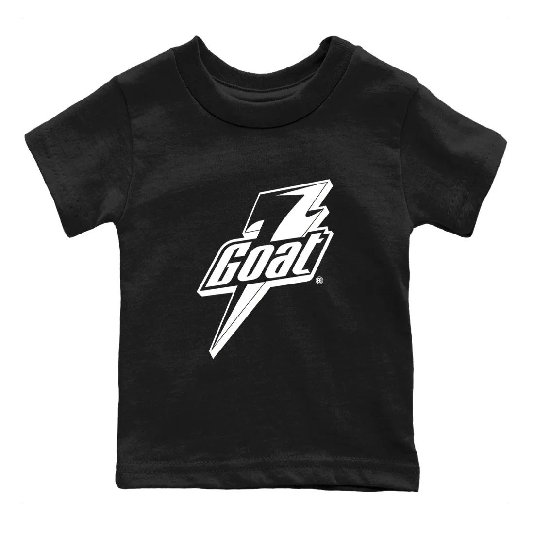 Kids SNRT Jordan High-demand products International delivery Air Tees Goat Sneaker White - Thunder 4