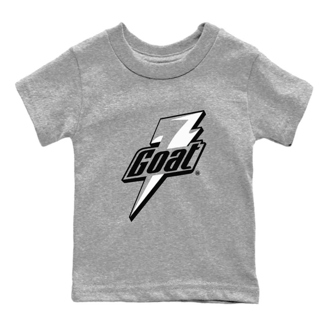 Kids SNRT Jordan High-demand products International delivery Air Tees Goat Sneaker White - Thunder 4