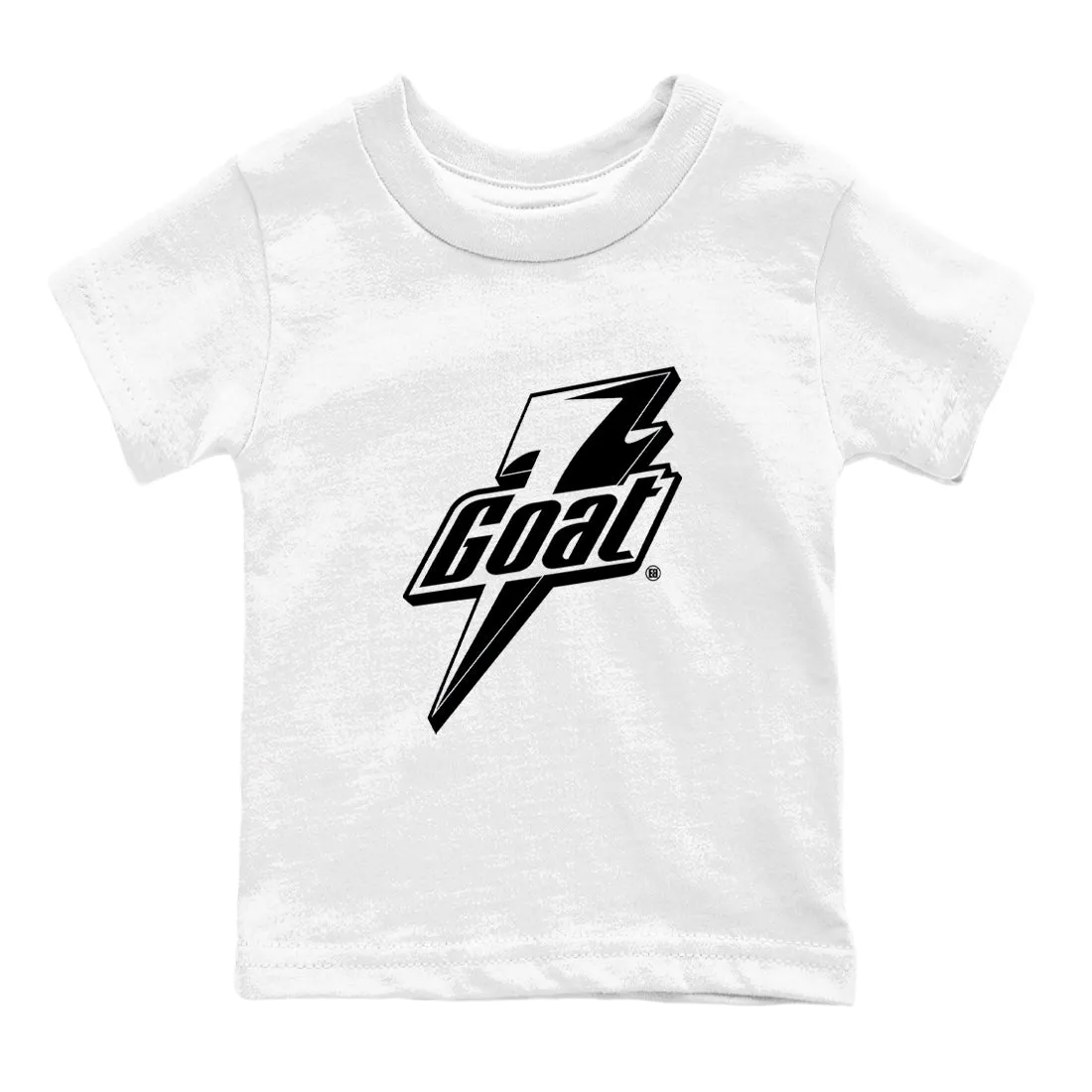 Kids SNRT Jordan High-demand products International delivery Air Tees Goat Sneaker White - Thunder 4