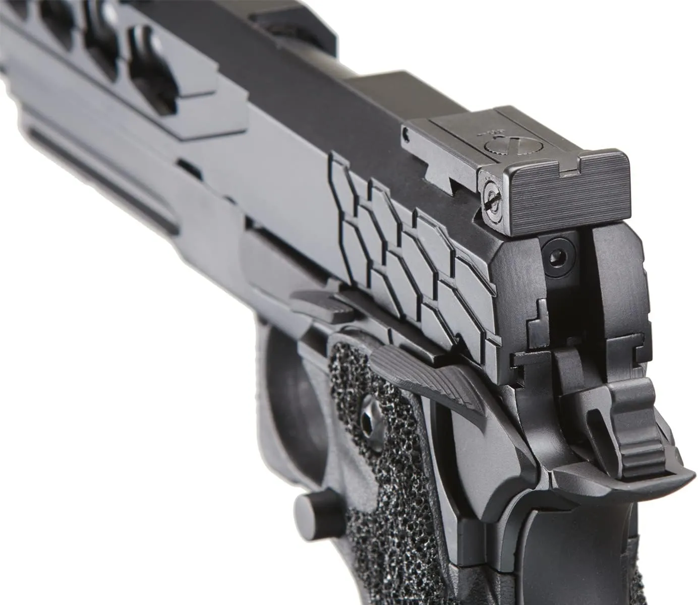 Lancer Tactical Airsoft Pistol STRYK Hi-Capa 5.1/4.3 Full Metal Gas Blowback 330 FPS