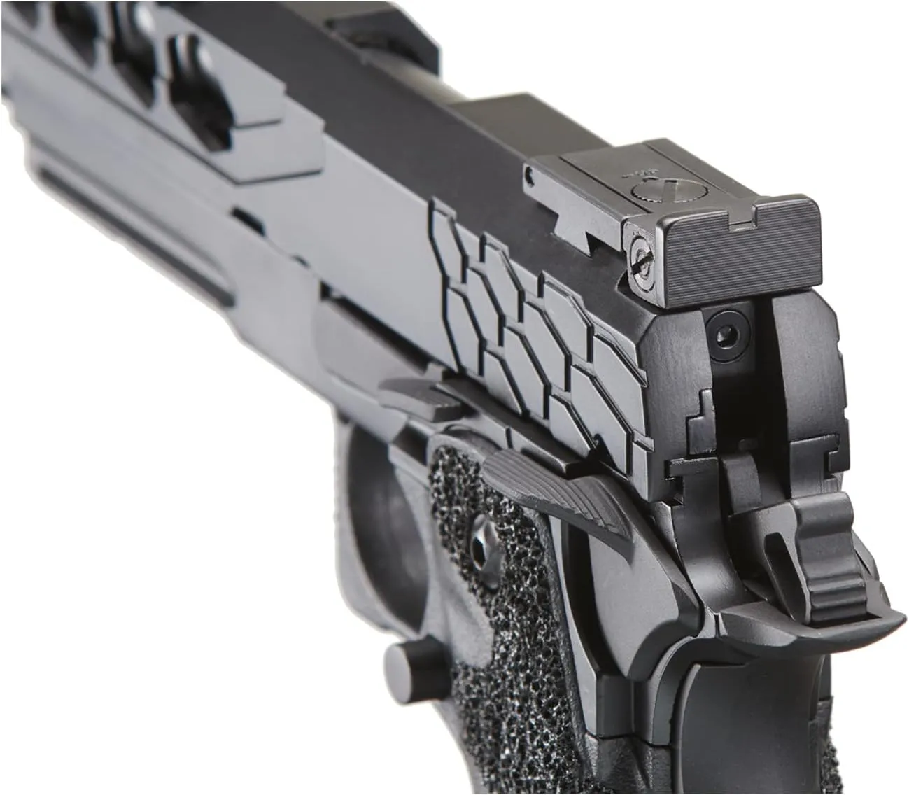Lancer Tactical Airsoft Pistol STRYK Hi-Capa 5.1/4.3 Full Metal Gas Blowback 330 FPS