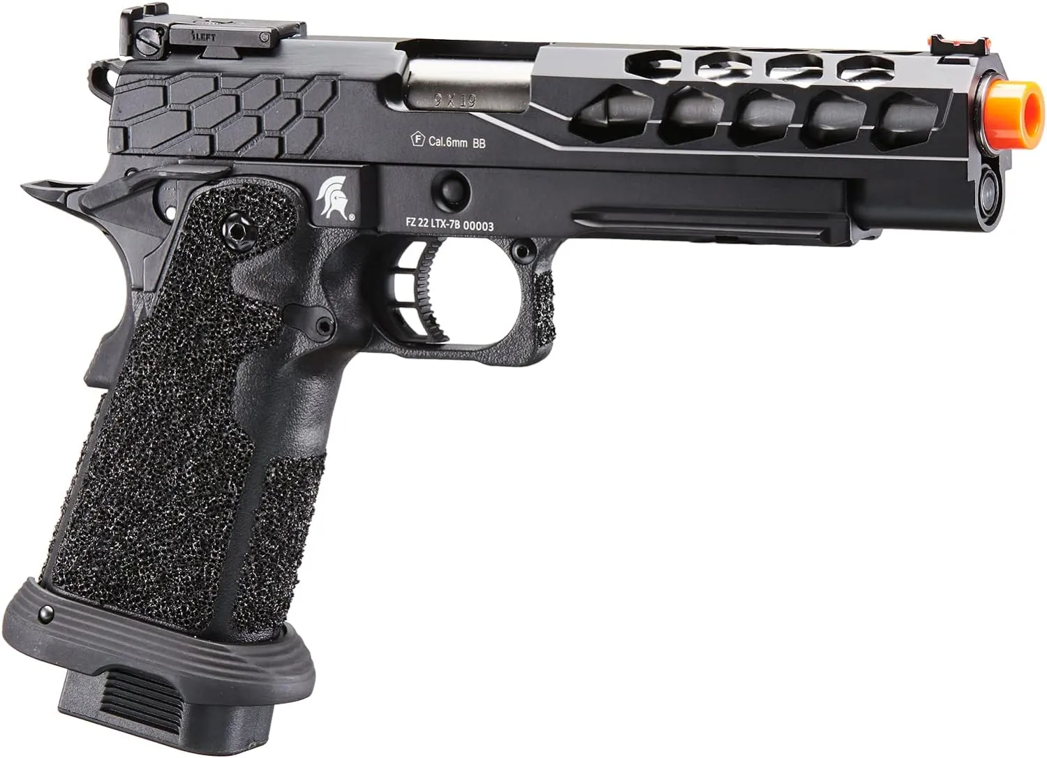 Lancer Tactical Airsoft Pistol STRYK Hi-Capa 5.1/4.3 Full Metal Gas Blowback 330 FPS
