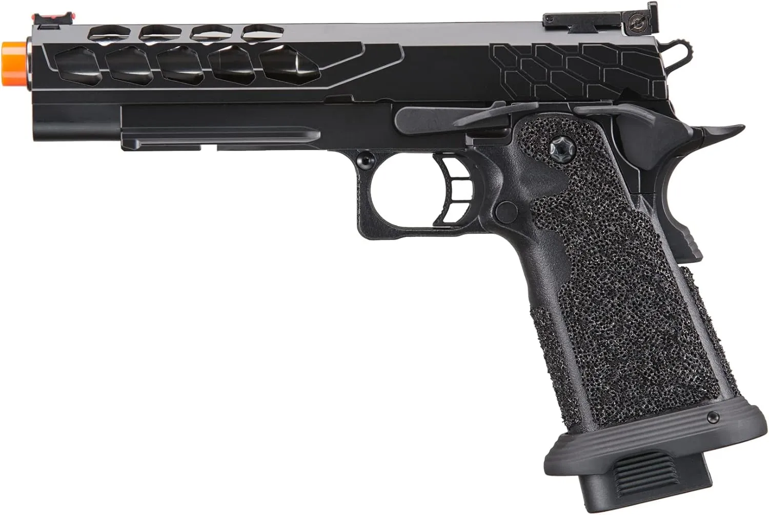 Lancer Tactical Airsoft Pistol STRYK Hi-Capa 5.1/4.3 Full Metal Gas Blowback 330 FPS