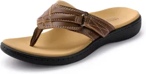 LazyStep Women's Orthotic Slide Sandals, Lightweight Flip Flops, Athletic Slip On with Arch Support