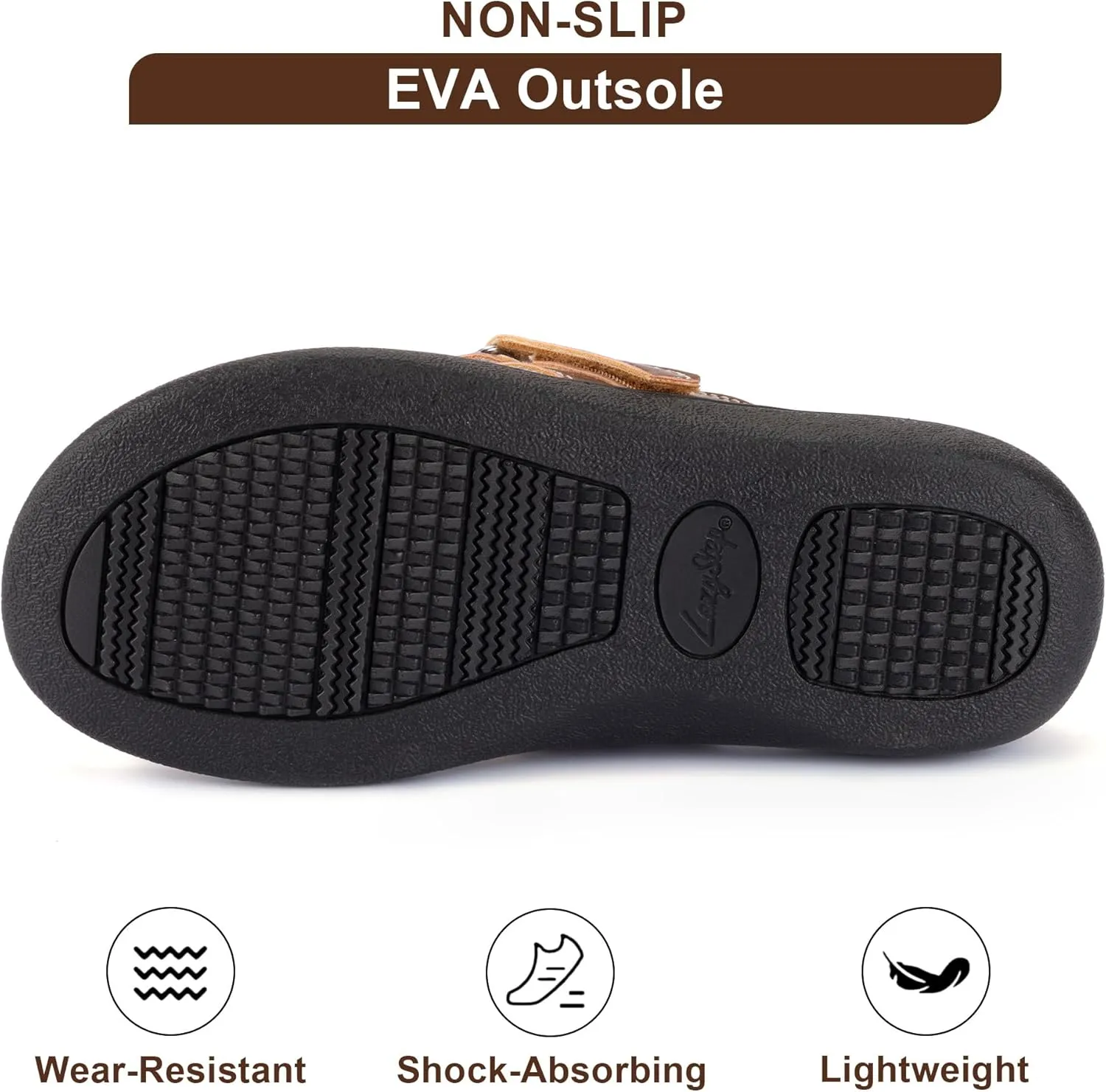 LazyStep Women's Orthotic Slide Sandals, Lightweight Flip Flops, Athletic Slip On with Arch Support