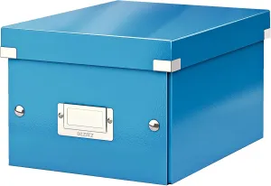 Leitz A5 Storage Box, Click and Store Range 60430001 - Small, Blue Storage Box A5