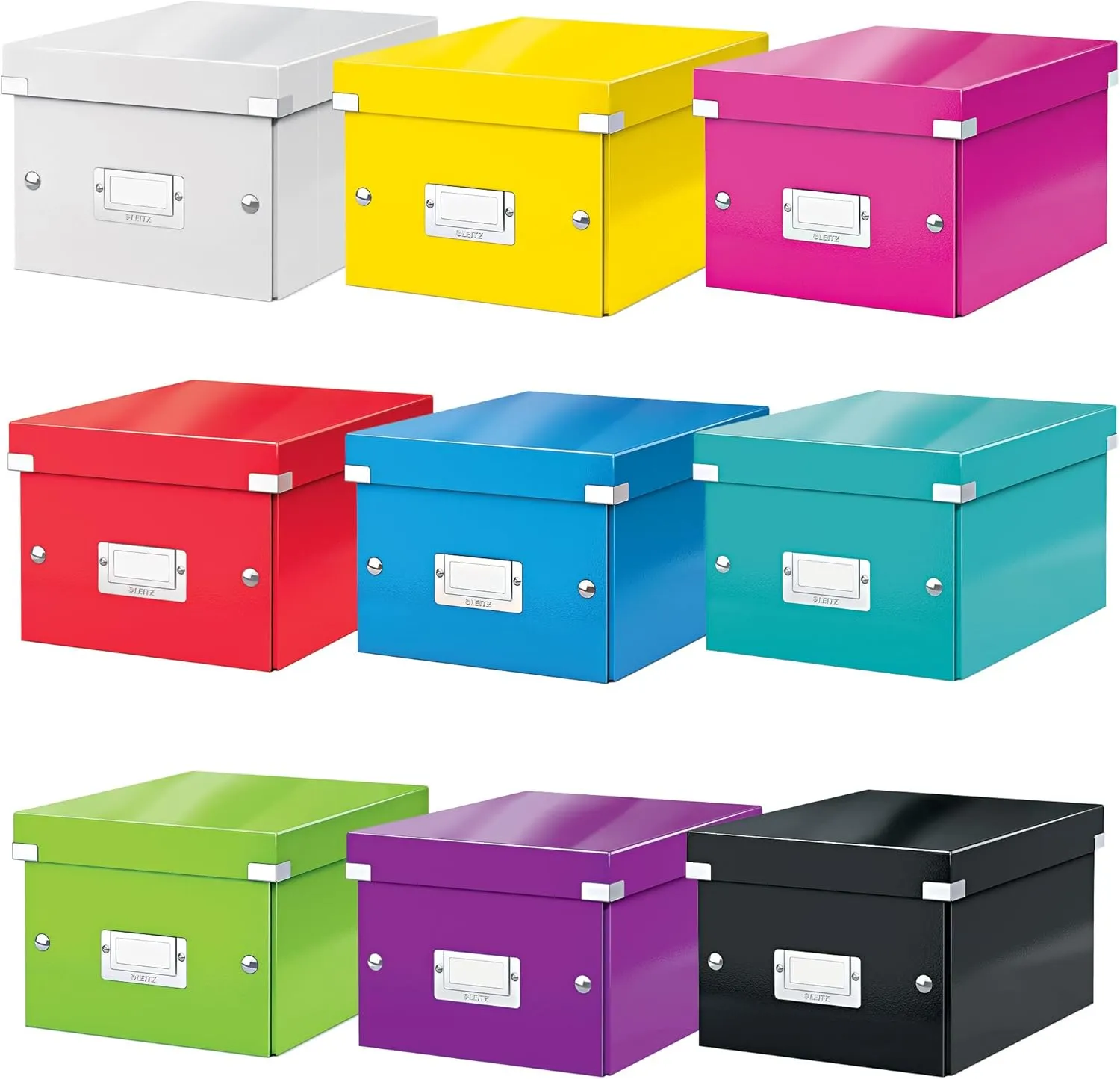 Leitz A5 Storage Box, Click and Store Range 60430001 - Small, Blue Storage Box A5