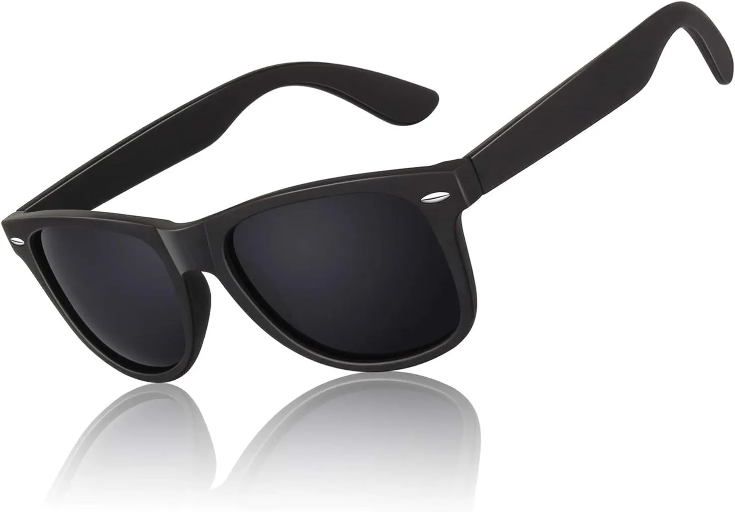 LINVO Polarized Sunglasses for Men Driving Sun glasses Shades 80's Retro Style Design Square