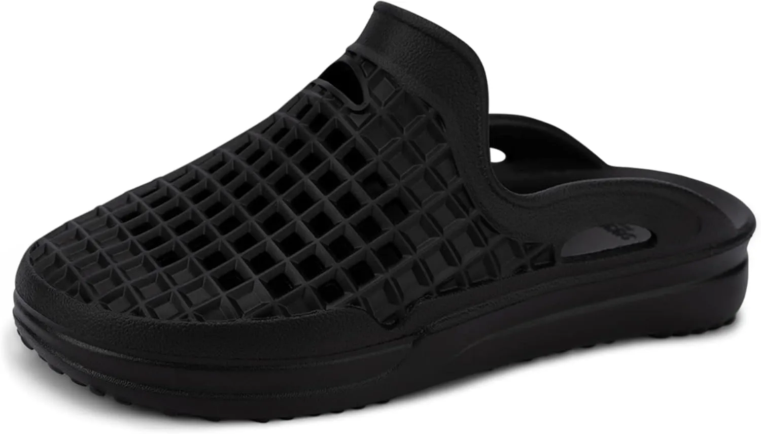 LUSSO CLOUD Scenario Comfort Slide - Unisex, Water Friendly, Jet Black, 11M