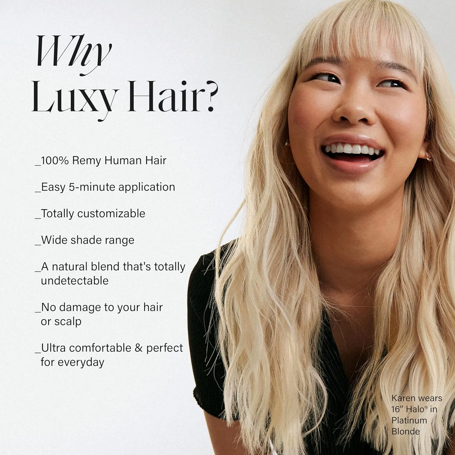 Luxy 100% Remy Human Hair Extensions for Thin Hair Thinning Hair Fill-Ins – 6 Seamless Wefts Multi-Dimensional Color Blend - Natural-Looking Volume & Coverage 50 grams 12" Bronde Balayage Thinning