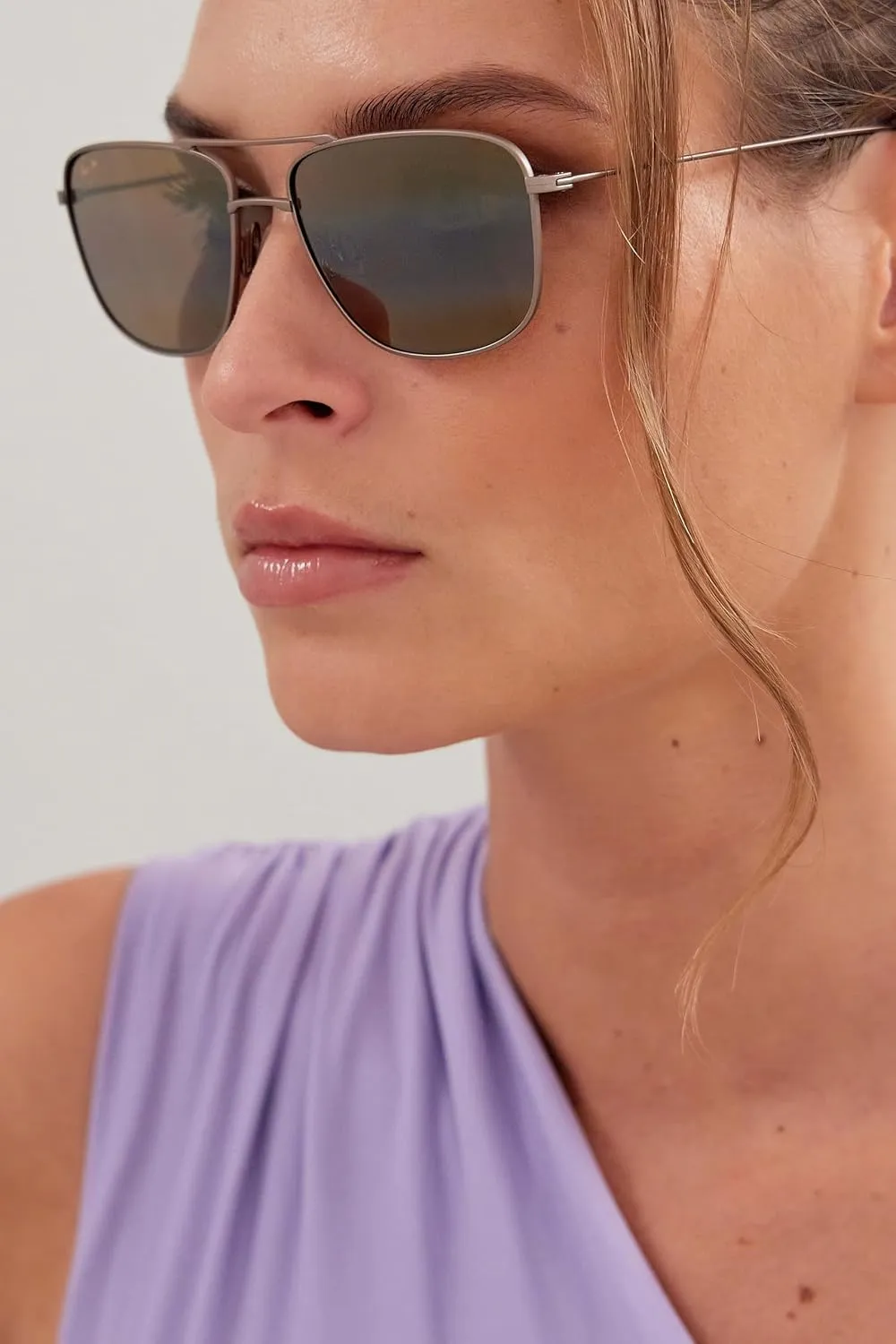 Maui Jim Men's Mikioi Polarized Aviator Sunglasses