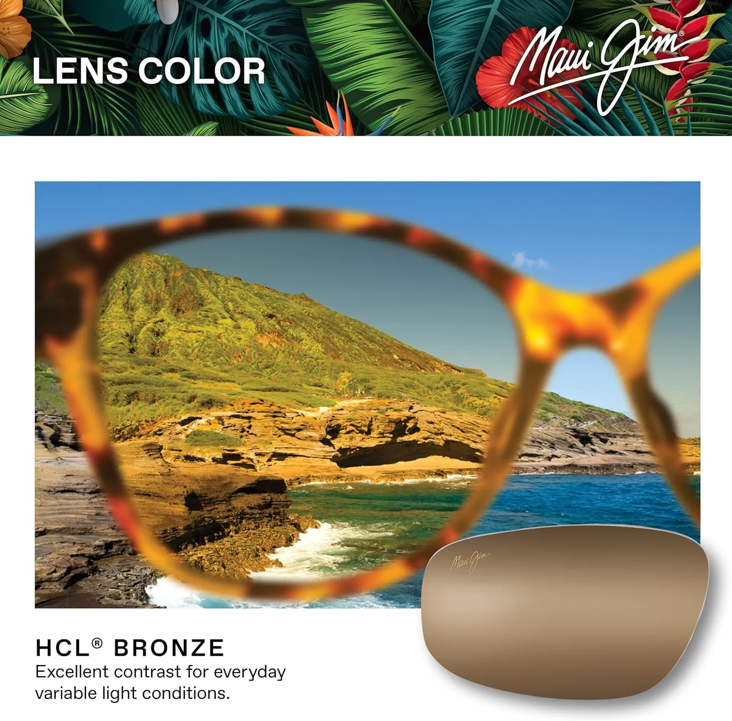 Maui Jim Men's Mikioi Polarized Aviator Sunglasses
