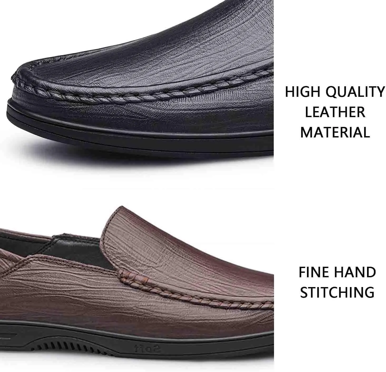 MEBAMY Men's Casual Loafers Men's Driving Shoes Lightweight and Breathable