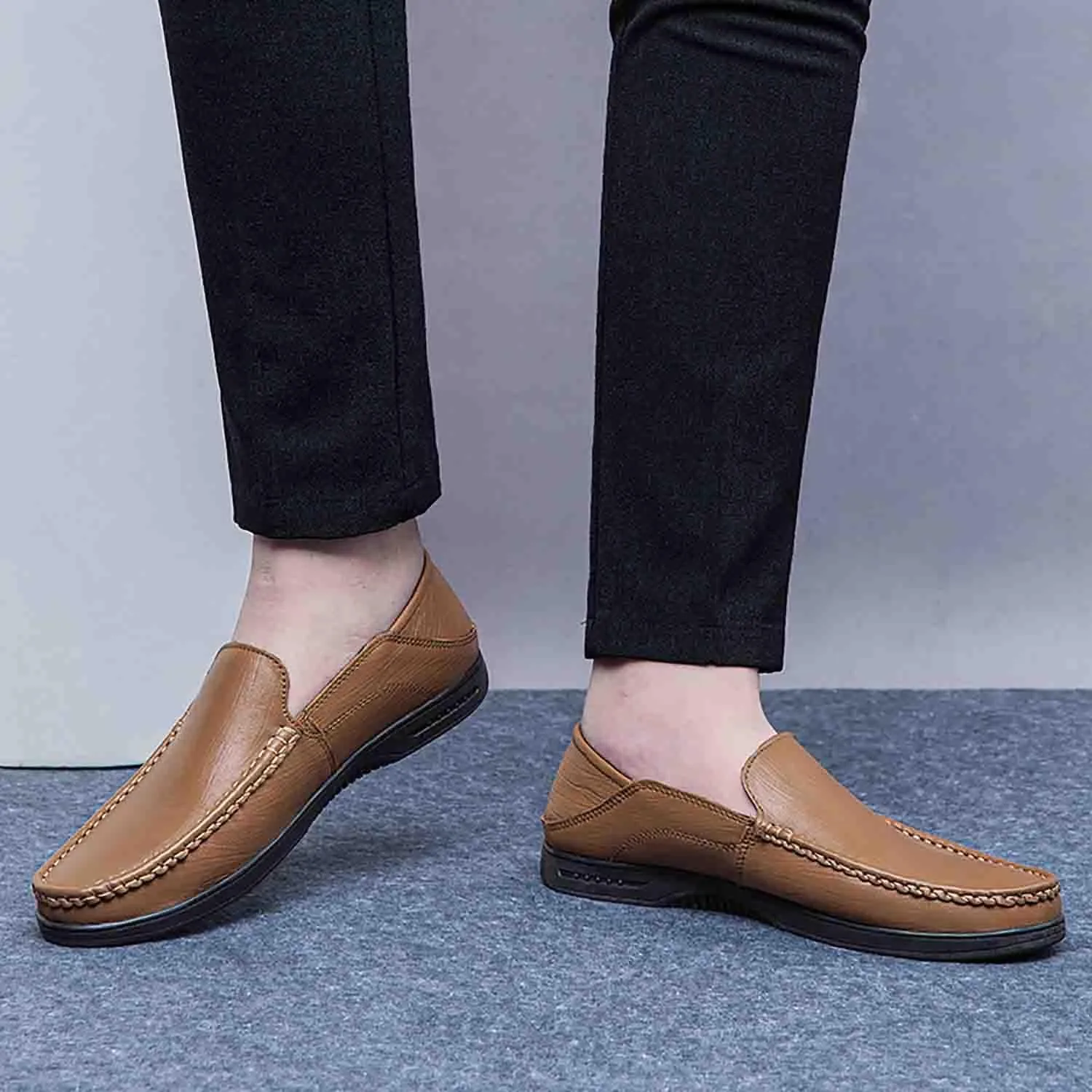MEBAMY Men's Casual Loafers Men's Driving Shoes Lightweight and Breathable