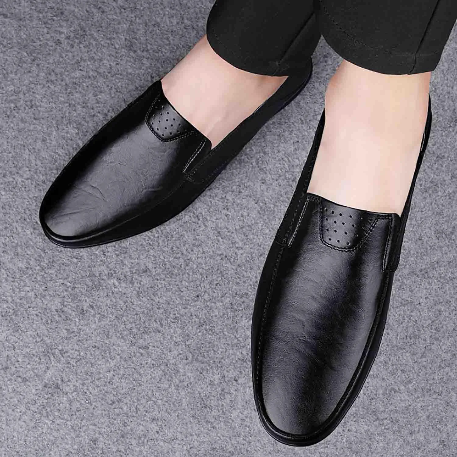 MEBAMY Men's Casual Loafers Men's Driving Shoes Lightweight and Breathable