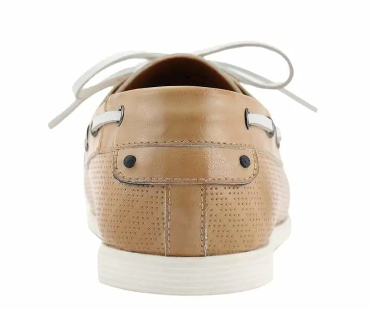 Men Casual Loafer- Anchor White