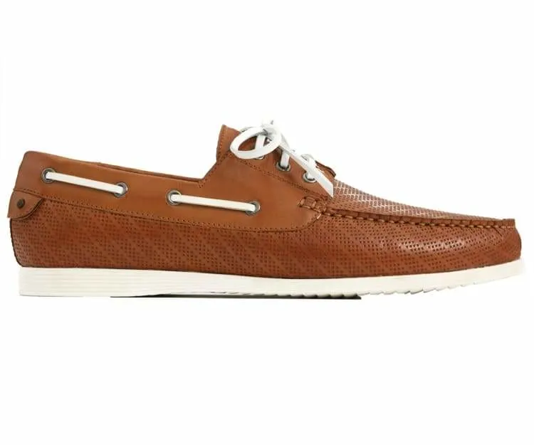 Men Casual Loafer- Anchor White