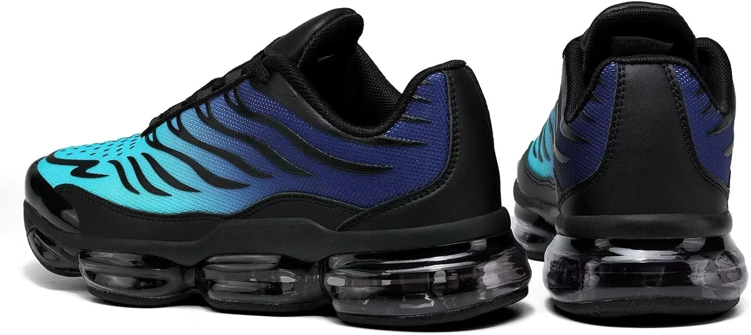 Mens Air Running Shoes Non Slip Workout Casual Sport Walking Shoes Basketball Sneakers Fashion Tennis Fitness Trainers