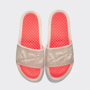 Men's | Big Logo TechLoom Slide | Beach / Magenta