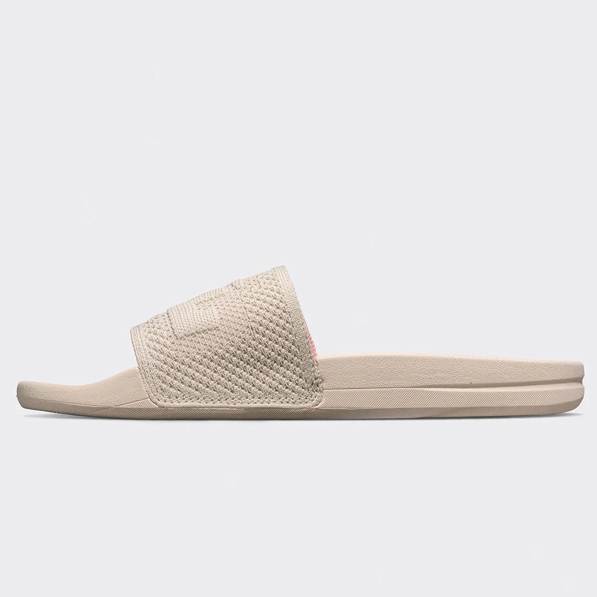 Men's | Big Logo TechLoom Slide | Beach / Magenta