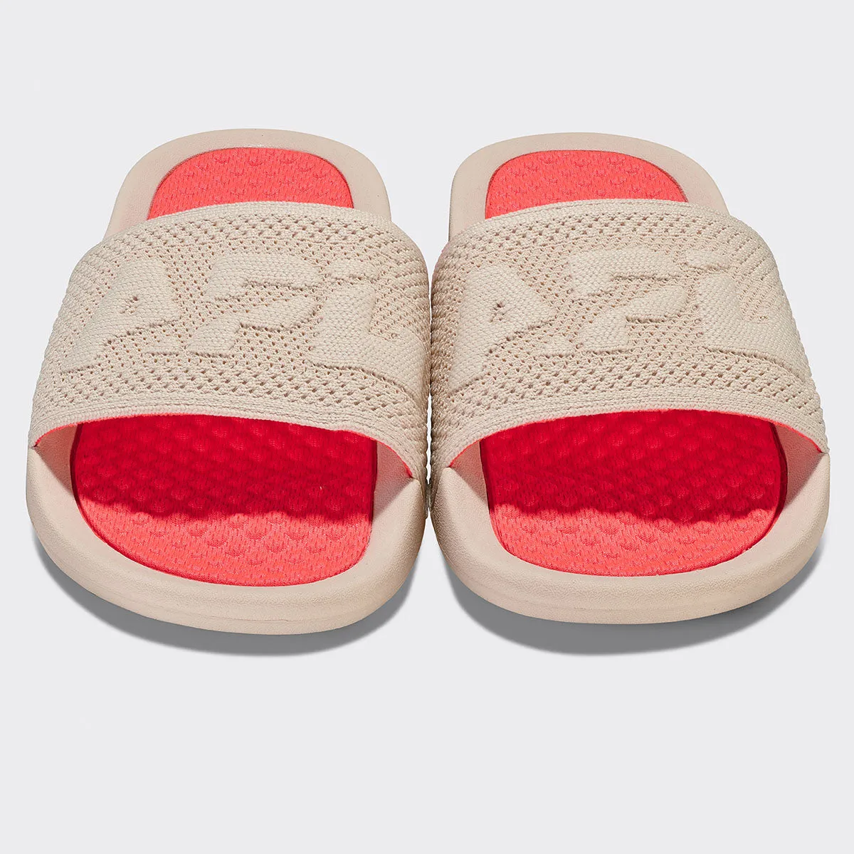 Men's | Big Logo TechLoom Slide | Beach / Magenta