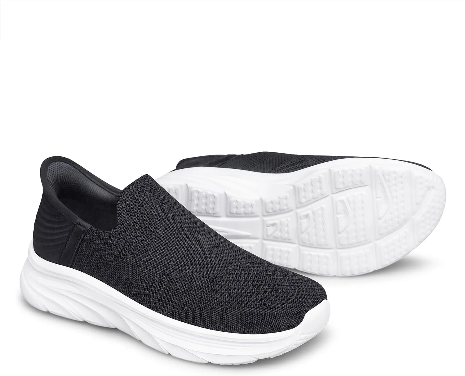 Men's Hands Free Slip on Walking Shoes Lightweight Comfortable Tennis Casual Non Slip Workout Sneakers Loafers