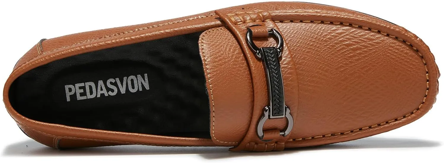 Men's Loafers Casual Slip On Shoes Driving Boat Shoes Soft Penny Loafers for Men