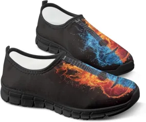 Men's Loafers Slip On Slip Shoe Casual Walking Shoes Non Slip Work Shoes Mesh Athletic Sneakers