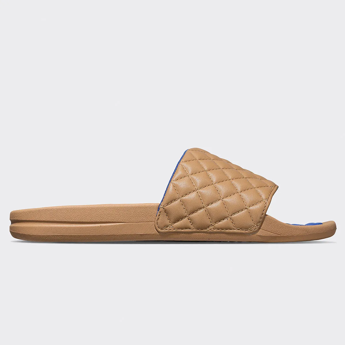 Men's | Lusso Slide | Tan / Cobalt