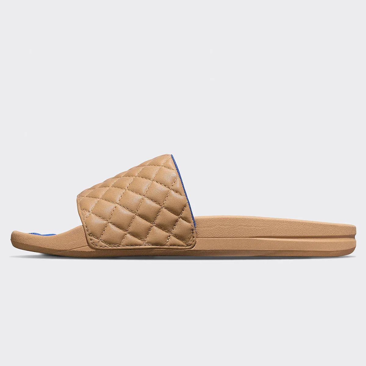 Men's | Lusso Slide | Tan / Cobalt