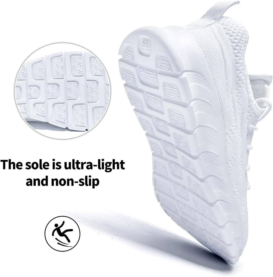 Men's Non-Slip Lightweight Running Shoes Comfortable Walking Shoe Mens Fashion Workout Gym Sneakers for Casual