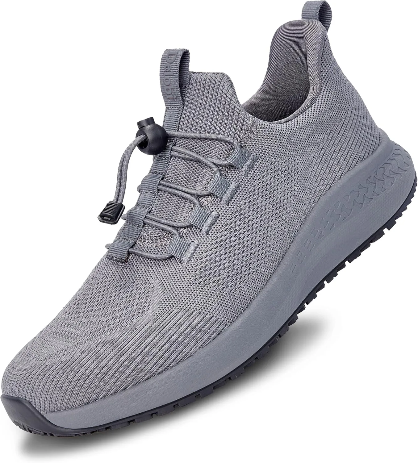 Mens Non Slip Work Shoes Slip On Water Resistant Chef Shoe for Restaurant Kitchen Food Service Working Waterproof Walking Sneakers Breathable and Lightweight