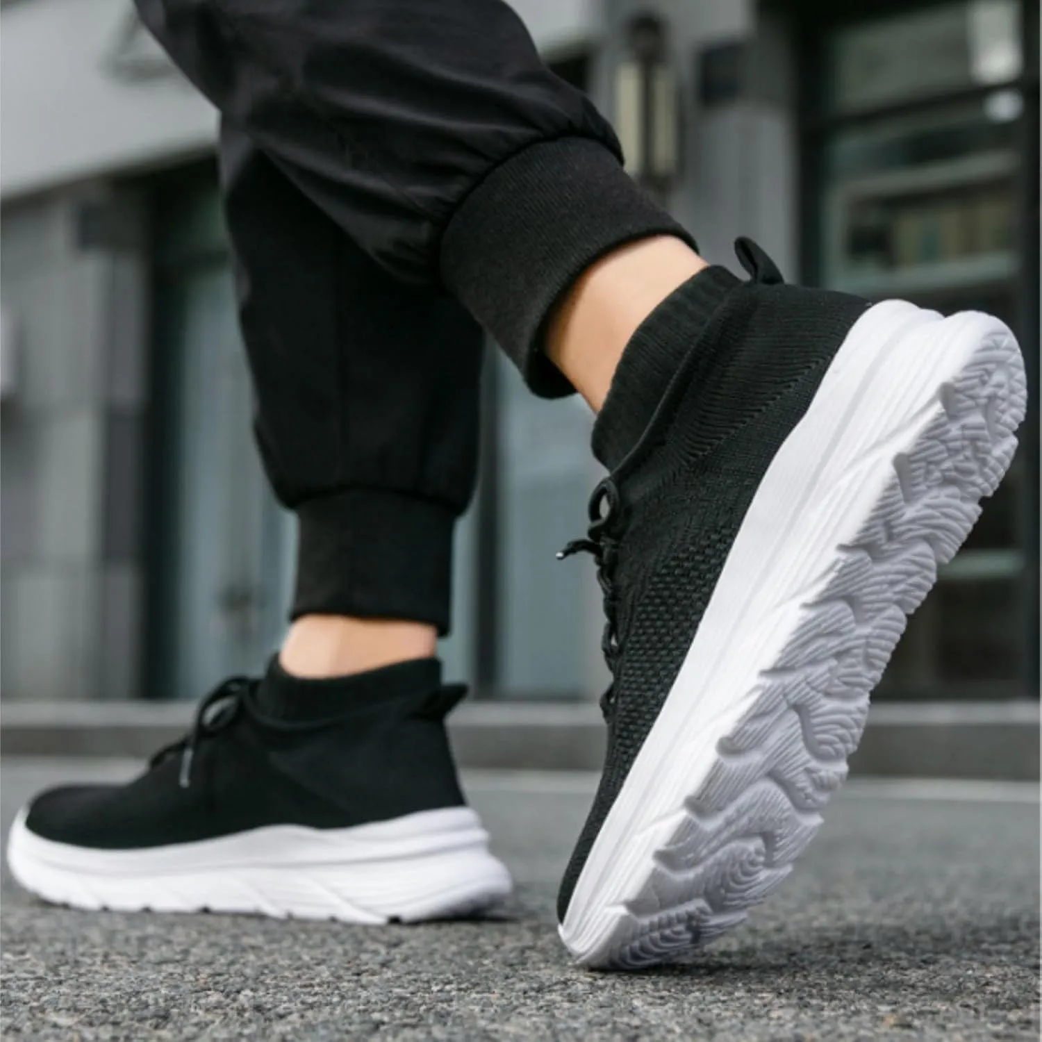 Mens Oxfords Lace-Up Lightweight Casual Walking Shoes Running Shoes for Women Fashion Men's Casual Shoes Men Shoes Sneakers White Tennis Shoe Loafers Shoe