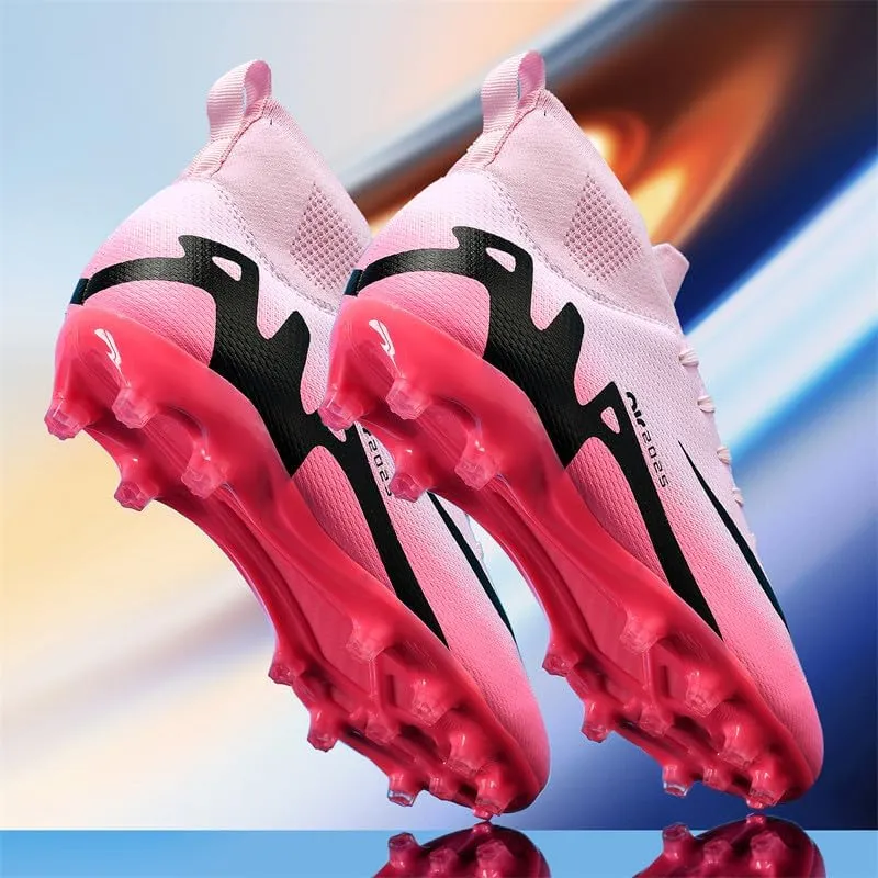 Men's Soccer Shoes Boys Students Grass Training Spike Shoes Outdoor Football Shoes Unisex