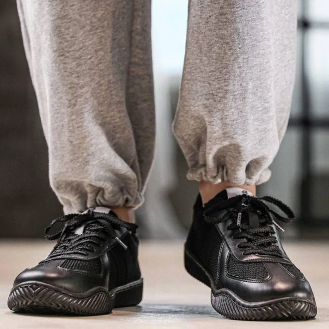 Mens Stylish Running Athletic Casual Sneaker Colorblocked Stripe Print Solid Walking Lace Up High Top Shoes