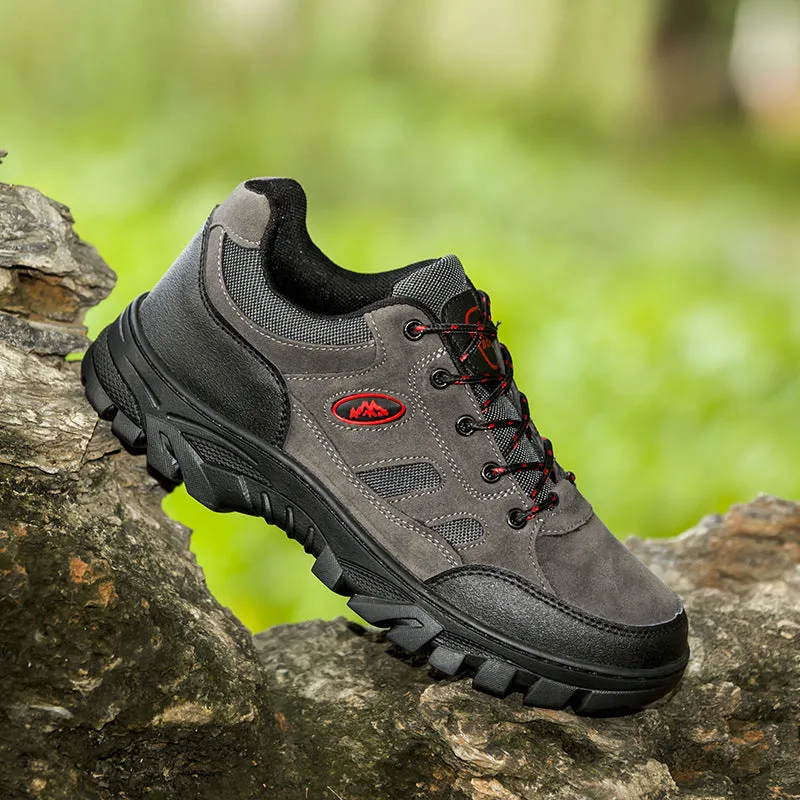 Men's Waterproof Non-Slip Low Top Hiking Shoes 8.0