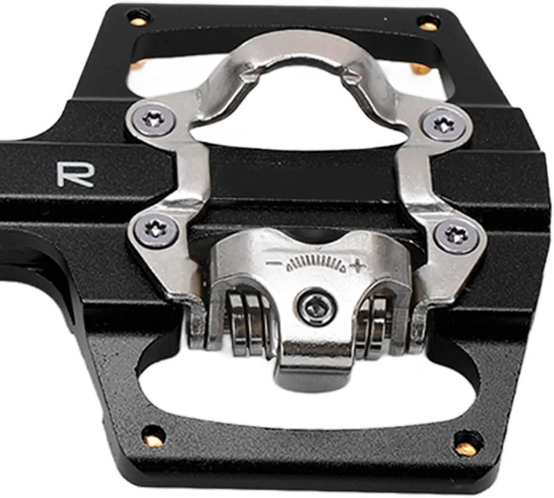 MEROCA Dual Sided Platform Mountain Pedals - Multi Use, Aluminum, Sealed Bearings for Cyclists