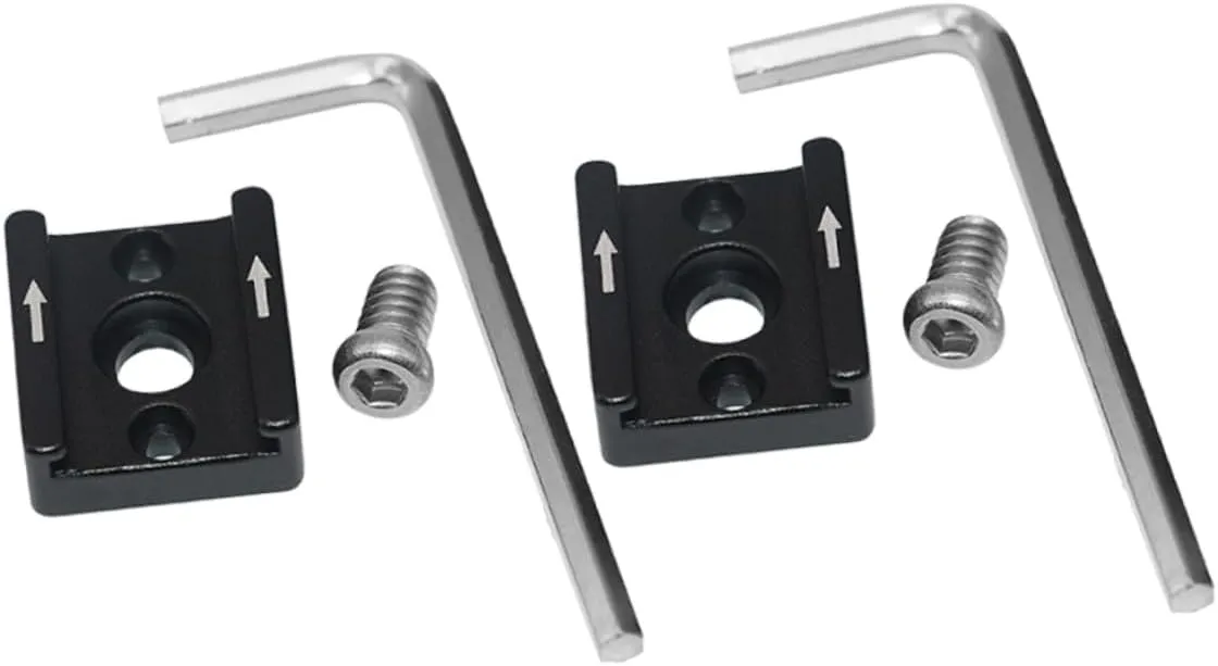 Metal Cold Shoe Flash Adapter Durable Mount for Camera Clamping Style Compatible with Flash Units