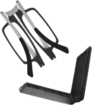 Missfive Ultra Thin Folding Reading Glasses for Men Women Pocket   Upgrade Portable Flat Hard Case, Designer Foldable Lightweight Readers Durable TR90 Metal Collapsible Travel Eyeglasses, 2.25x