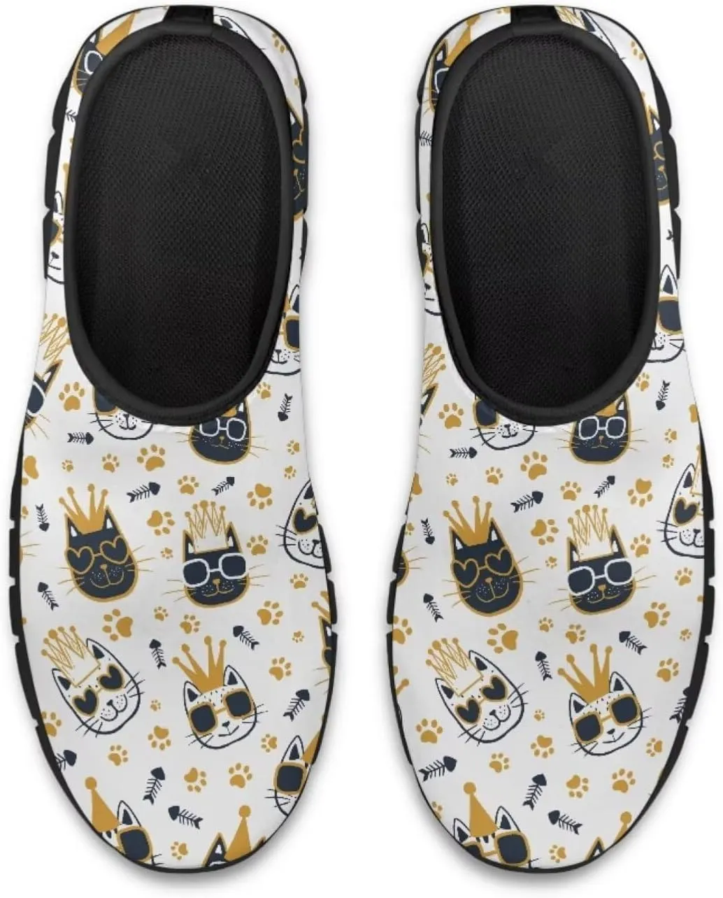 Modysero Funny Slip On Sneakers for Womens Walking Shoes Daily Casual Low Top Travel Sneaker for Ladies Tennis Shoe No Laces