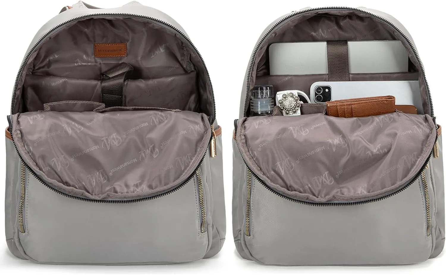 Montana West Medium Backpack for Women Lightweight Backpack Purse Casual Daypack for 13-Inche Laptop