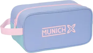 Munich Mellow - Shoe Rack, Medium, Multi-Purpose, Hold, Sports, Extraction, Football, Convenient and Versatile, 29 x 14 x 15 cm, Blue/Light Pink/Medium, Casual, Blue/Light Blue/Light Pink, M