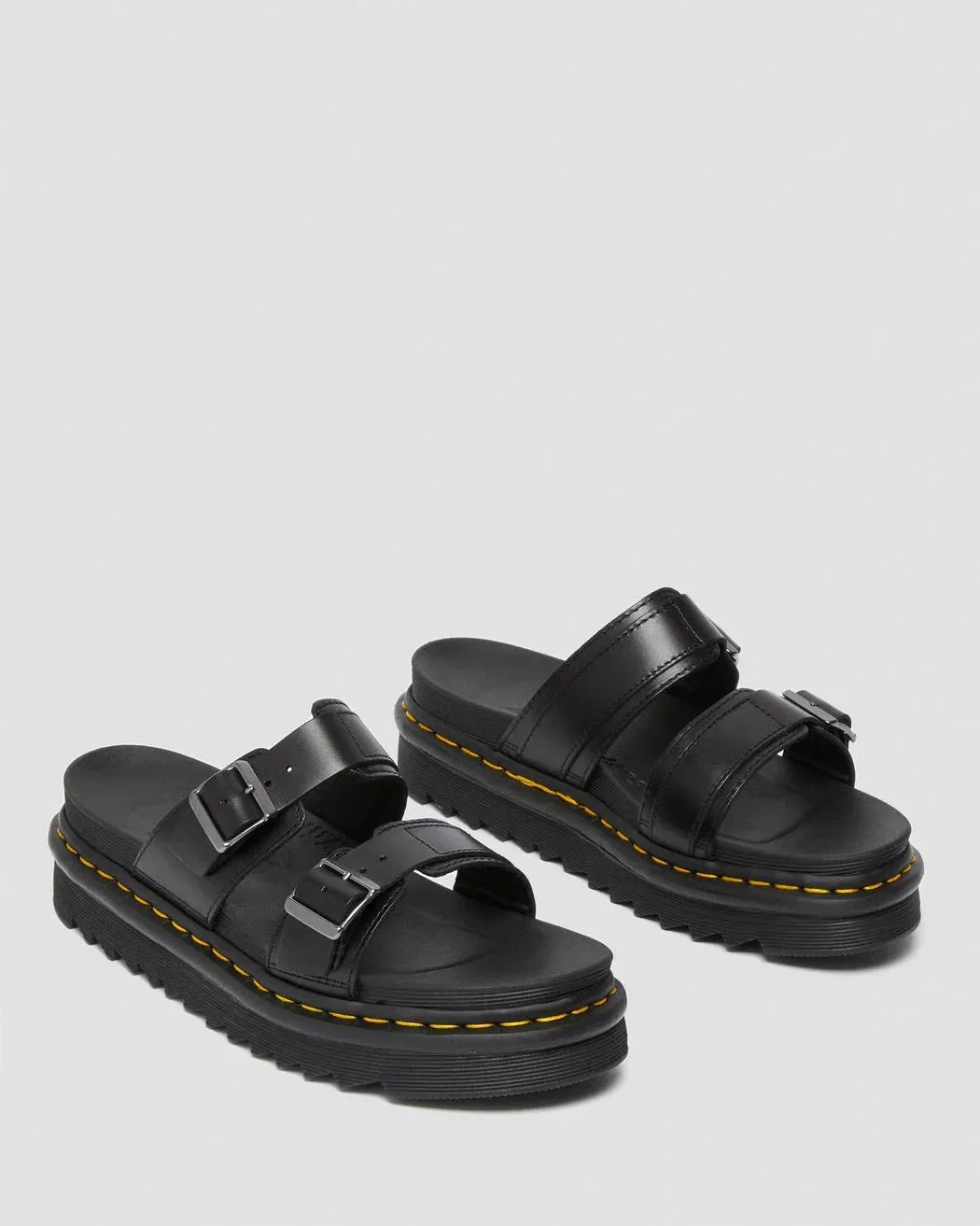 Myles Slide Sandal Black