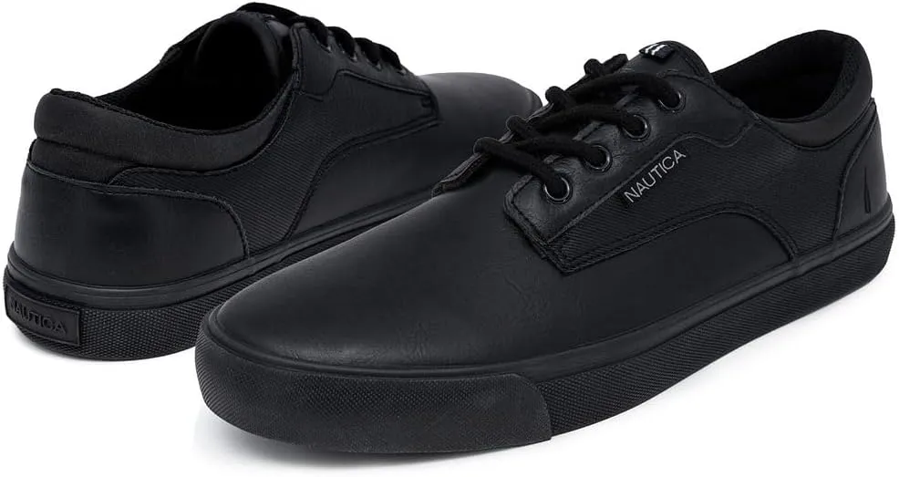 Nautica Men's Classic Lace-Up Boat Shoes Low Top Fashion Sneaker - Stylish and Comfortable Casual Shoe