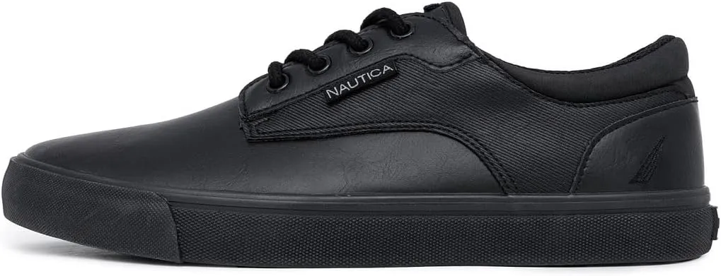 Nautica Men's Classic Lace-Up Boat Shoes Low Top Fashion Sneaker - Stylish and Comfortable Casual Shoe