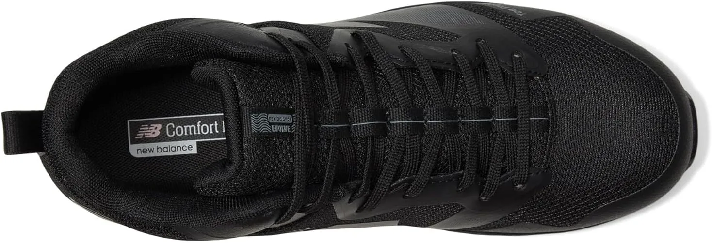 New Balance Evolve ESD Safety Shoes for Women - Non Slip Composite Toe Static Dissipative Electrical Hazard - Black